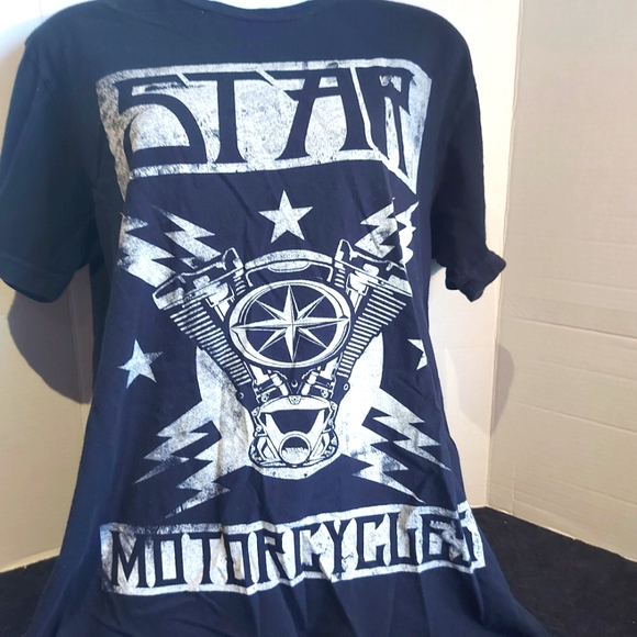 Large Yamaha Star Motorcycle Tee Shirt - Picture 1 of 5